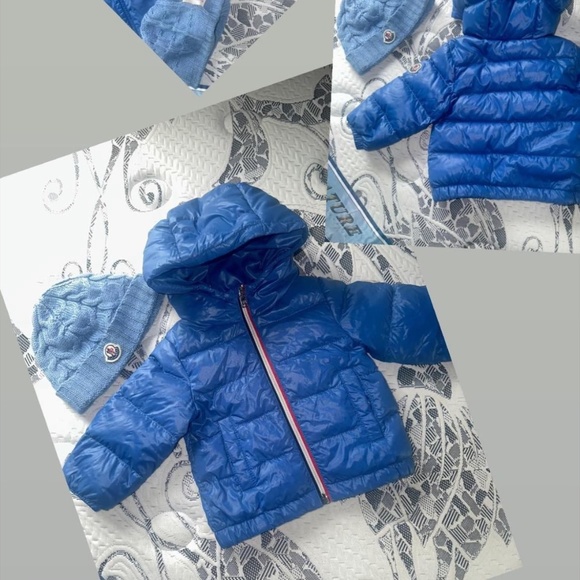 Baby Blue Moncler Coat